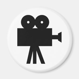 Movie Film Cine Camera Hollywood Magneet