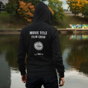 Movie Film Crew Logo Aangepaste gepersonaliseerde  Hoodie