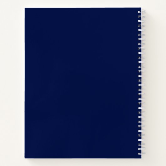 Movie Film Crew Logo Aangepaste gepersonaliseerde  Notitieboek (Achterkant)