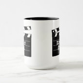 Movie Geek met Clapboard Mok (Midden)