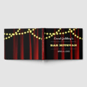 Movie Lights Yellow Bar Mitzvah Gastenboek (Volledig)