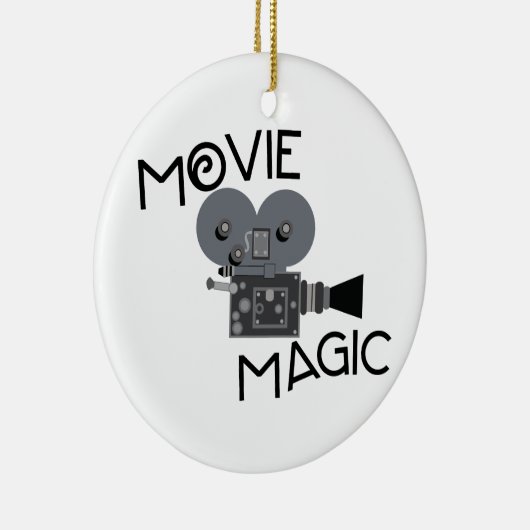 Movie Magic Keramisch Ornament (Rechts)