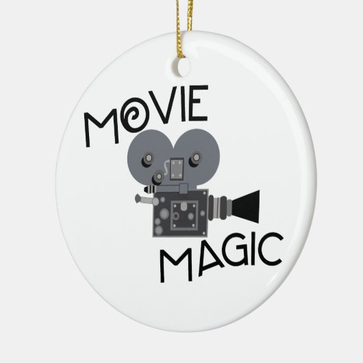 Movie Magic Keramisch Ornament (Links)
