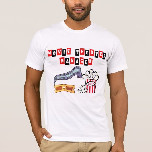 Movie Manager T-shirt (Voorkant)