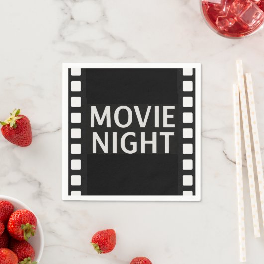 Movie Night  | Black & White Film  Servet (Insitu)