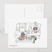 Movie Night Briefkaart (Voorkant / Achterkant)