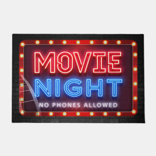 Movie Night Cinema kamer deurmat