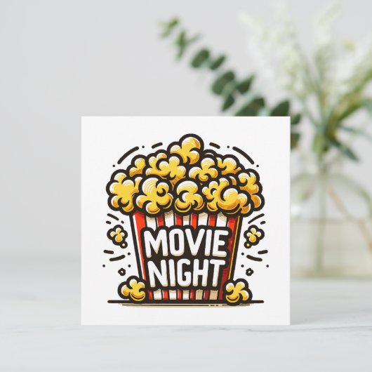 Movie Night Delight Speelse Popcorn (Staand voorkant)