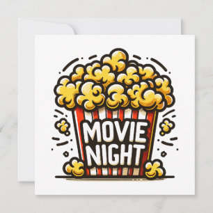Movie Night Delight Speelse Popcorn