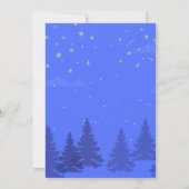 Movie Night Different Birthday Invitation Kaart (Achterkant)