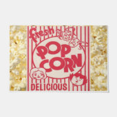Movie Night Fresh Popcorn Deurmat (Voorkant)