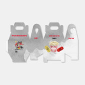 Movie Night Geef één feestgrijze Waterverf toe Bedankdoosjes (Uitgevouwen)