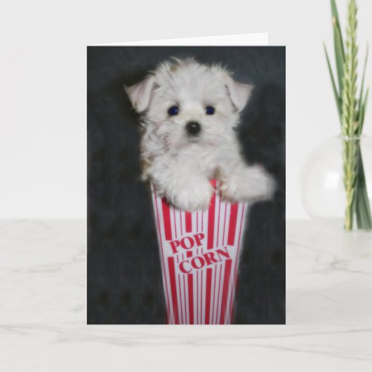 Movie Night Greeting Kaart (Voorkant)