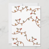 Movie Night Holiday Christmas Party Uitnodiging (Achterkant)