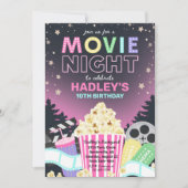 Movie Night Invitation | Uitnodiging tot filmdag (Voorkant)
