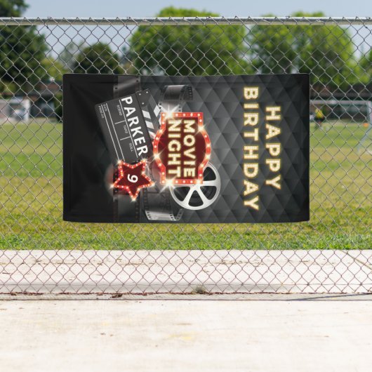 Movie Night Luxury Happy Birthday Spandoek (Insitu)