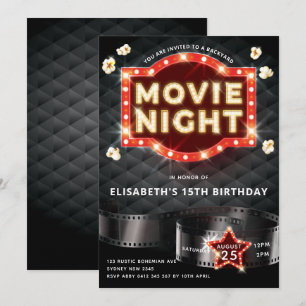 Movie Night Luxury Kaart