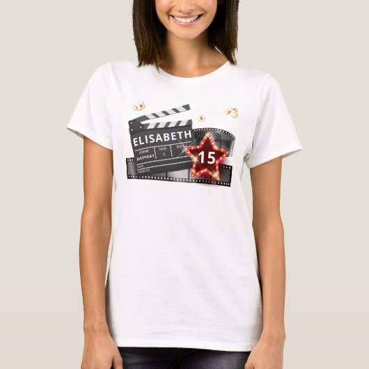 Movie Night Luxury T-shirt (Voorkant)