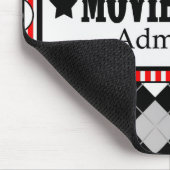 *Movie Night* Movie Ticket Mousepad Muismat (Hoek)