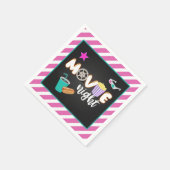 Movie Night Napkin - Meisje Servet (Hoek)