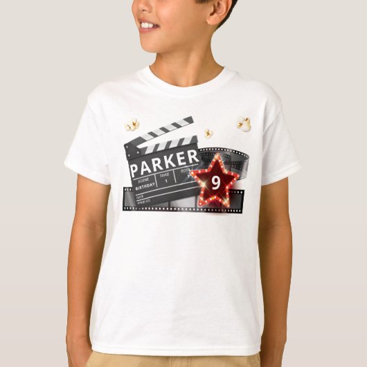 Movie Night Party Luxe T-shirt (Voorkant)