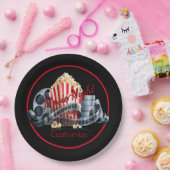 Movie Night Popcorn Papieren Bordje (Feest)
