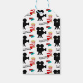 Movie Night Thema Camera Gepersonaliseerde Naam Cadeaulabel (Achterkant)