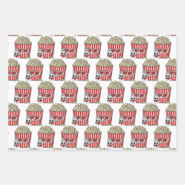 Movie Night Threspect Birthday Inpakpapier Vel