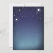 Movie Night Verjaardag Uitnodiging Onder de Sterre (Achterkant)