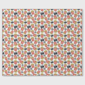 Movie Night Wrapping Paper Cadeaupapier (Vlak)