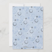 Movie Party Invitation Retro Drive in Marquee Kaart (Achterkant)