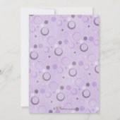 Movie Party Invitation Retro Drive in Marquee Kaart (Achterkant)