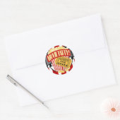 MOVIE PARTY Ronde Favor Sticker (Envelop)