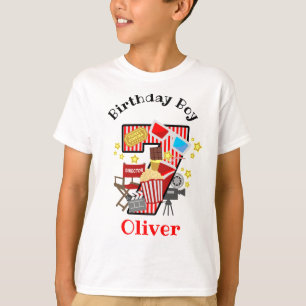 Movie Patry 7Birthday Boy shirt