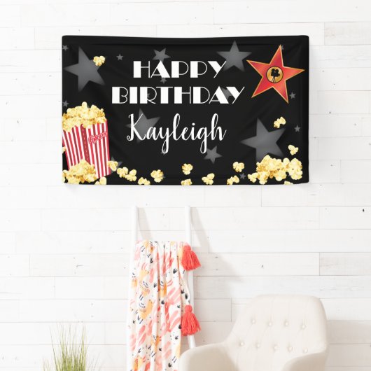 Movie Popcorn Banner (Insitu)