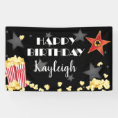 Movie Popcorn Banner (Horizontaal)