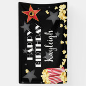 Movie Popcorn Banner (Verticaal)