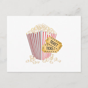 Movie Popcorn Briefkaart