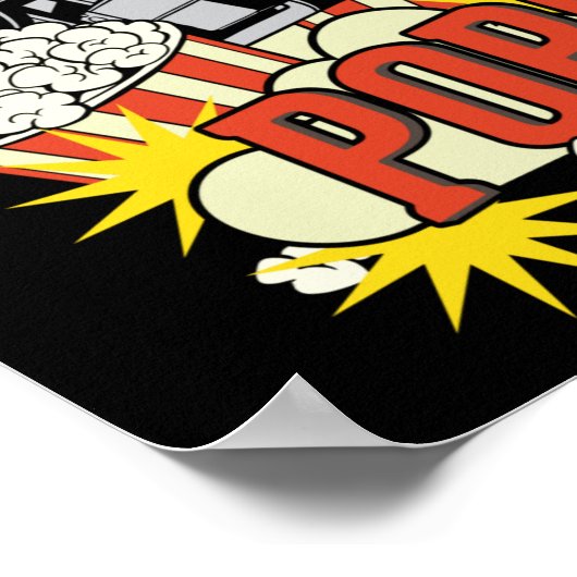 Movie Popcorn Lover Poster (Hoek)