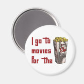Movie Popcorn Magneet (Voorkant / Achterkant)