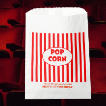 Movie Popcorn Persoonlijke partij voor pleister