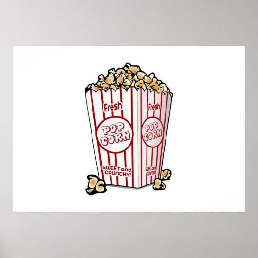 Movie Popcorn Poster (Voorkant)