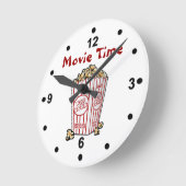 Movie Popcorn Wall klok (Hoek)