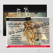 Movie-Poster 50 en Fabulous Aphrodite Birthday Kaart (Voorkant / Achterkant)