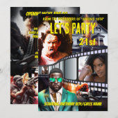 Movie poster DIY fotoheld spion thriller volwassen Kaart (Voorkant / Achterkant)