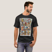 Movie Poster Ferris Bueller Poster T-shirt (Voorkant volledig)