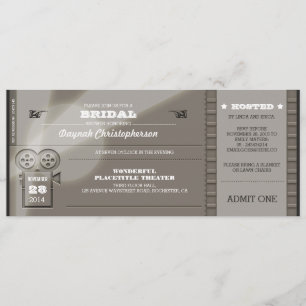 Movie Premiere VRIJGEZELLENFEEST Tickets Invitatio Kaart