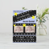 Movie Reel Clapper Board Aankondiging (Staand voorkant)