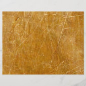 MOVIE REEL OLD FASHIONED GRUNGE GOLD ACHTERGROND D FLYER (Achterkant)