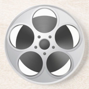 Movie Reel onderzetter bar film sterren technology